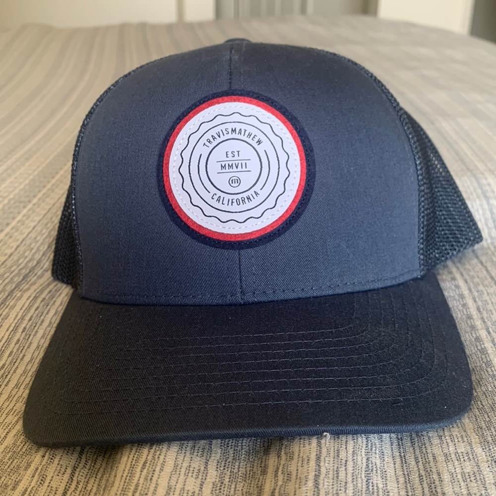 Trav Mat trucker hat. Like new, never worn